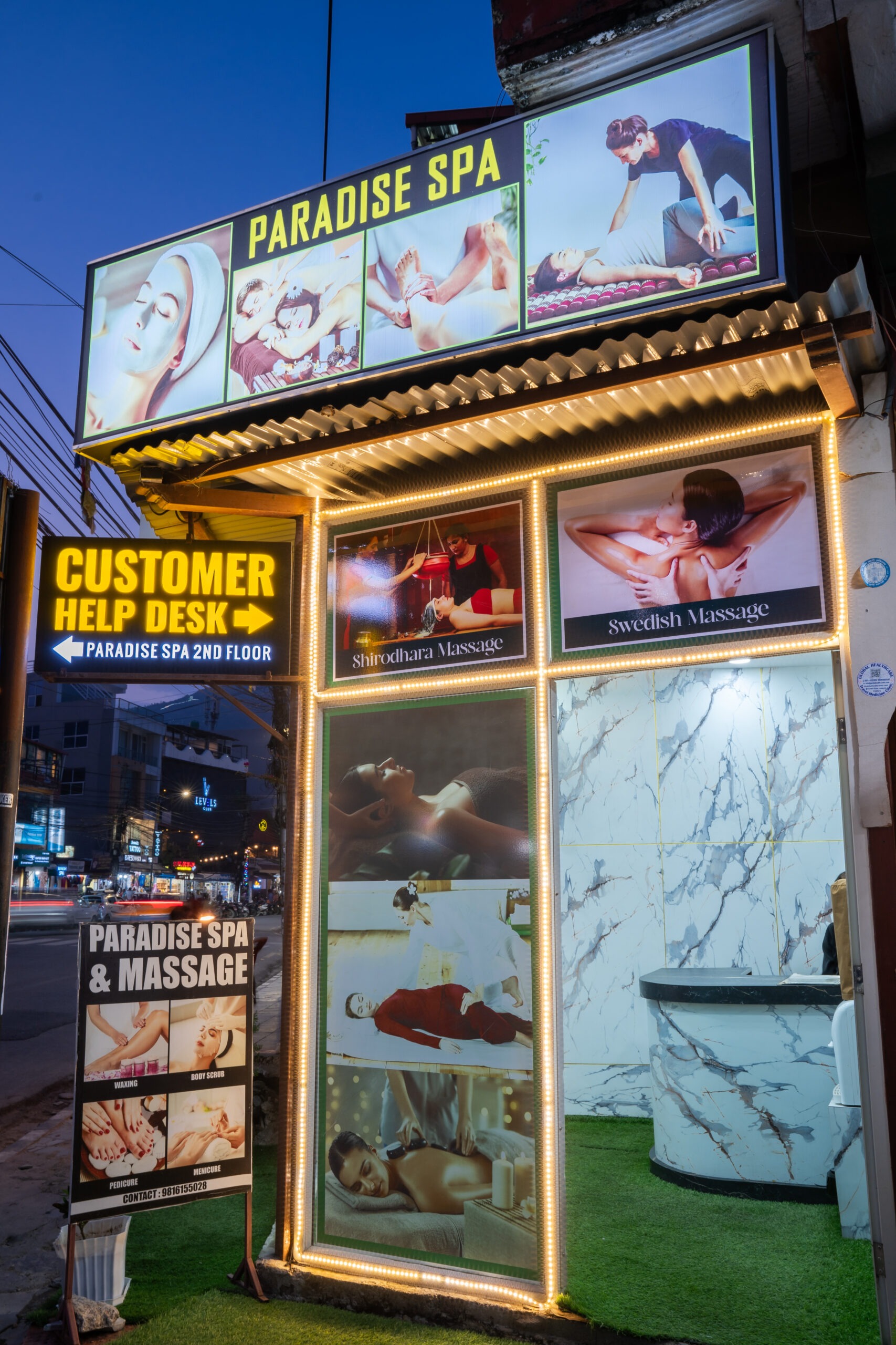 paradise spa